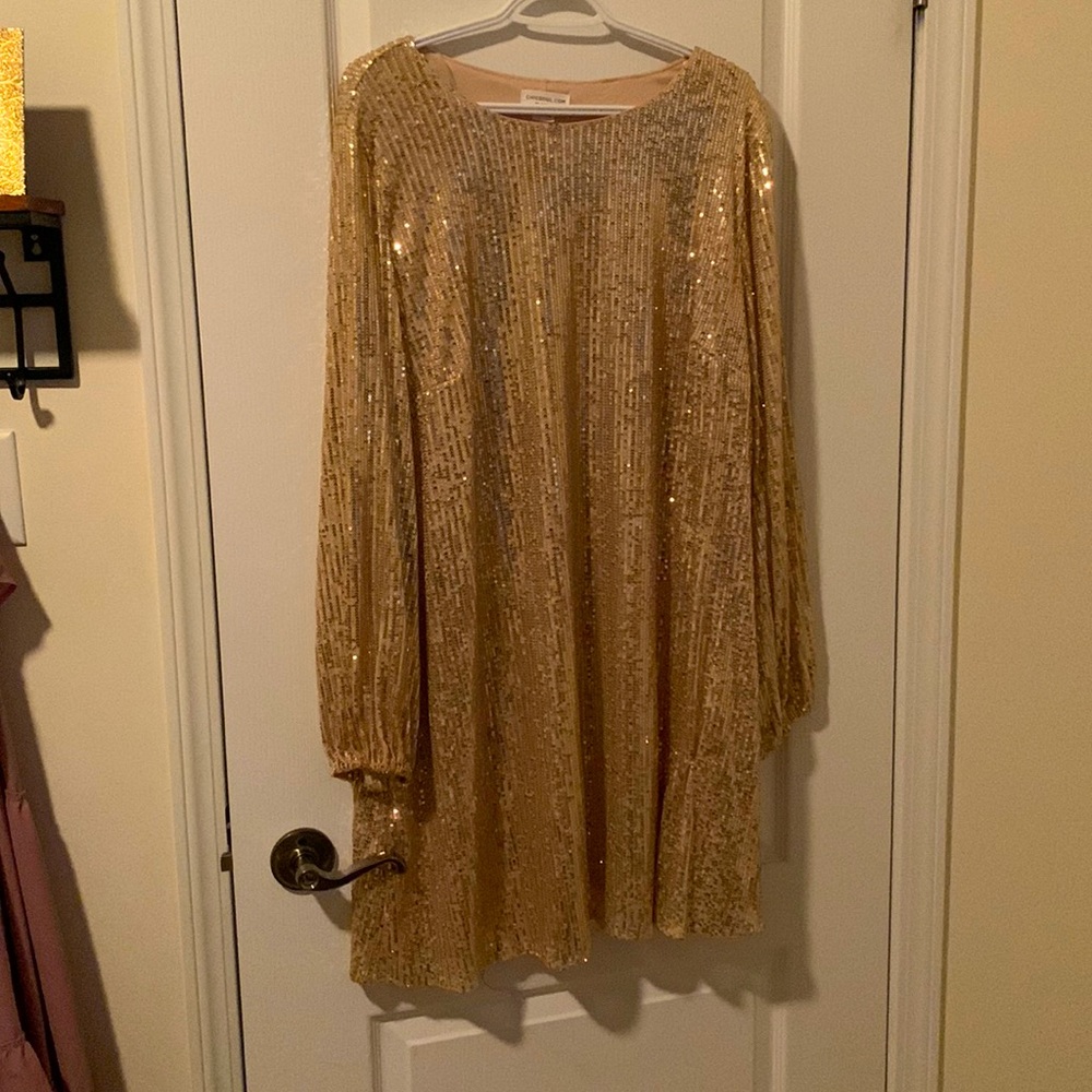 Gold 2X Chic Soul party dress ❤️